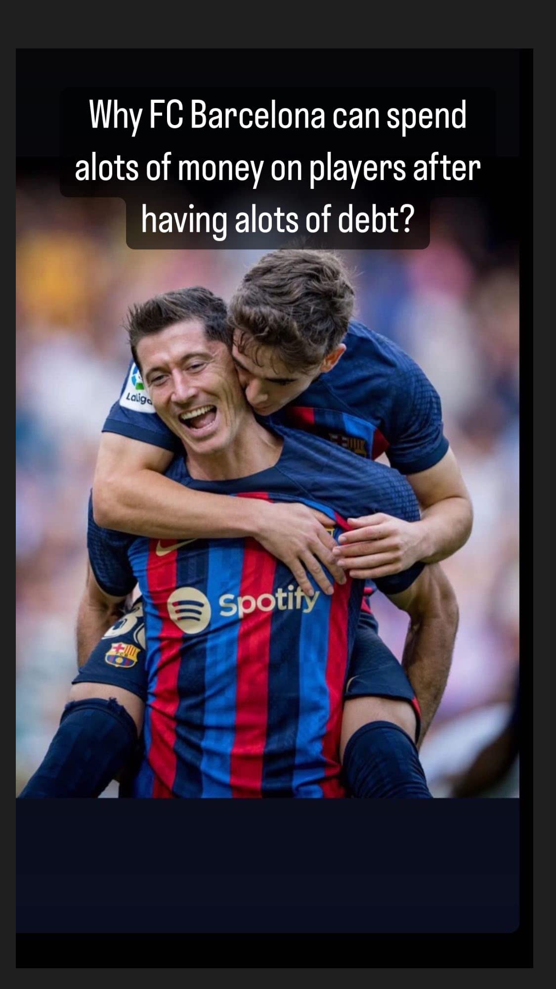 Why Fc Barcelona can spend money on players despite having a lot of