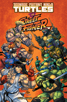 Teenage Mutant Ninja Turtles Vs. Street Fighter book cover 2