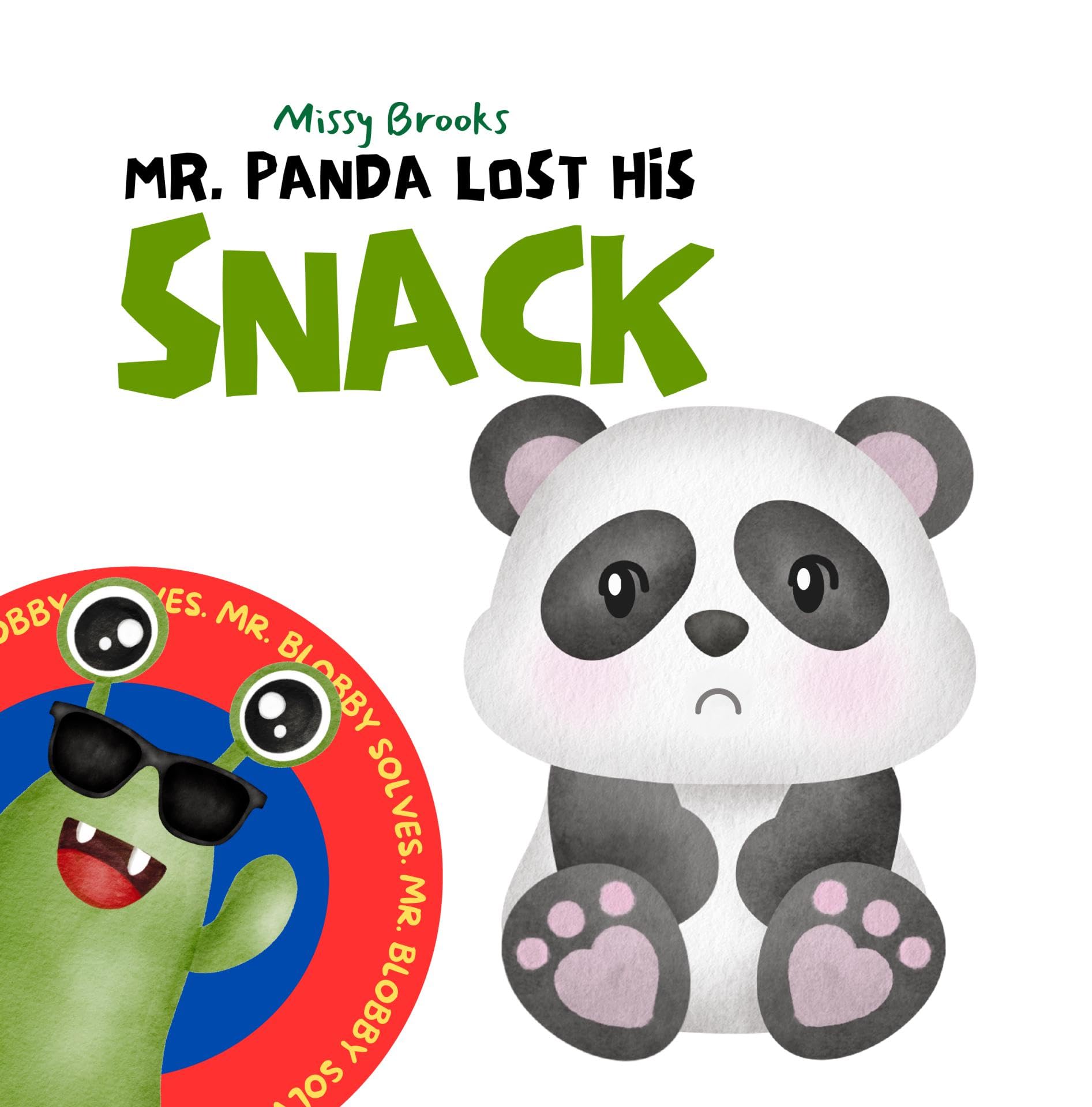 Mr. Panda lost his SNACK!: A Funny Interactive Read Aloud Early Learning Color and Shapes Picture Book For Toddlers and Kids