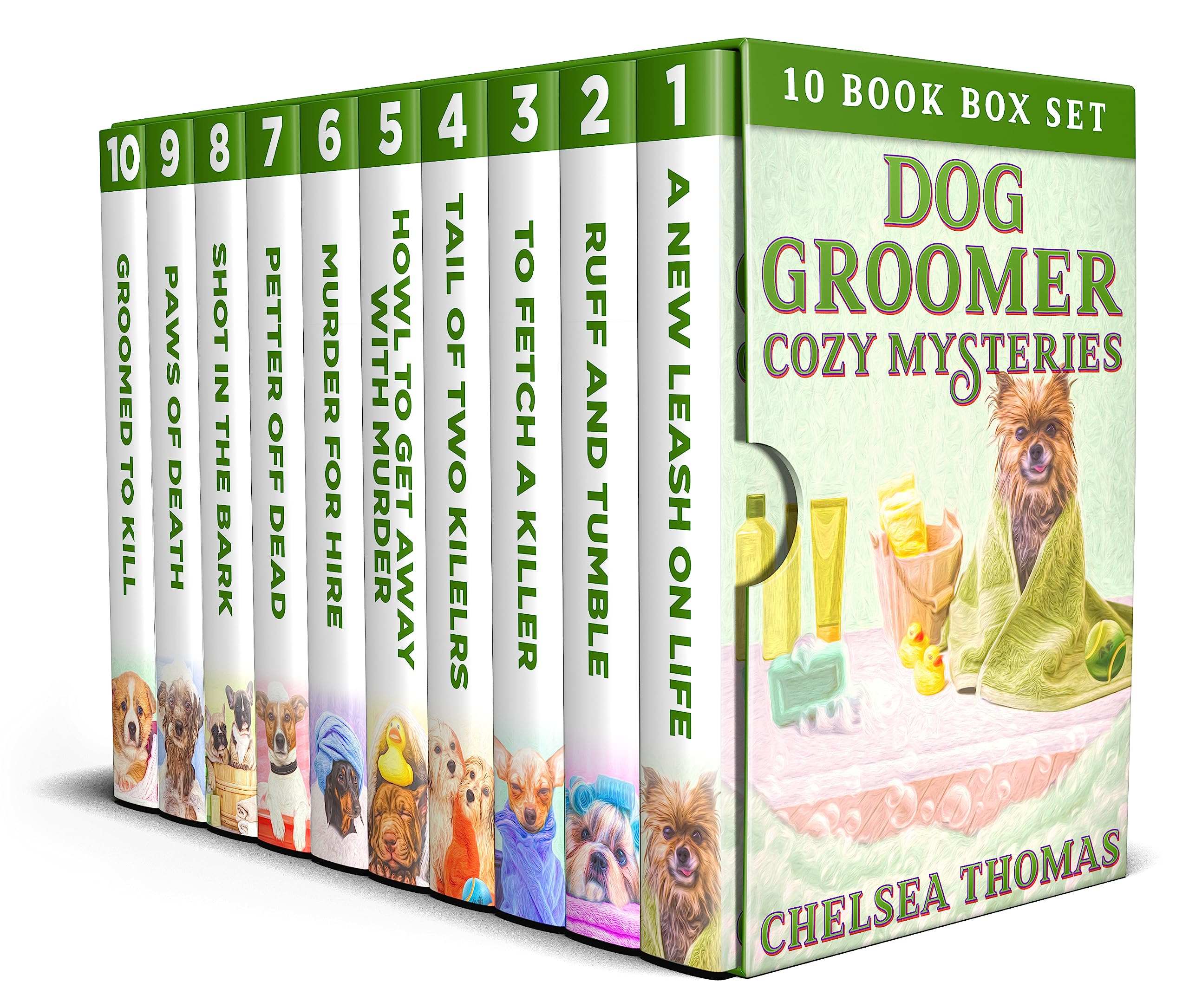 Dog Groomer Cozy Mysteries All Ten Books Petthemed Cozy Mysteries