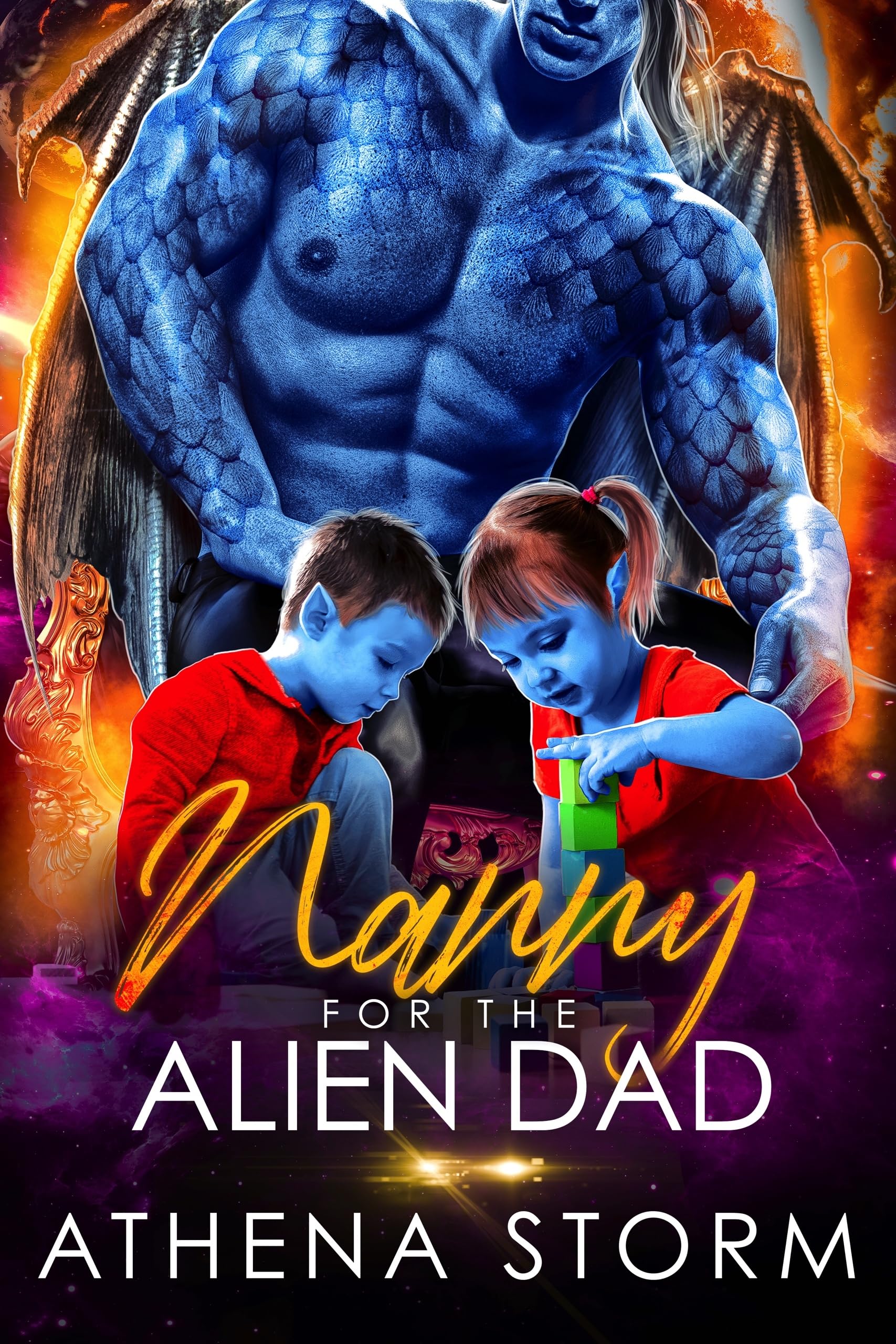 Nanny for the Alien Dad book cover