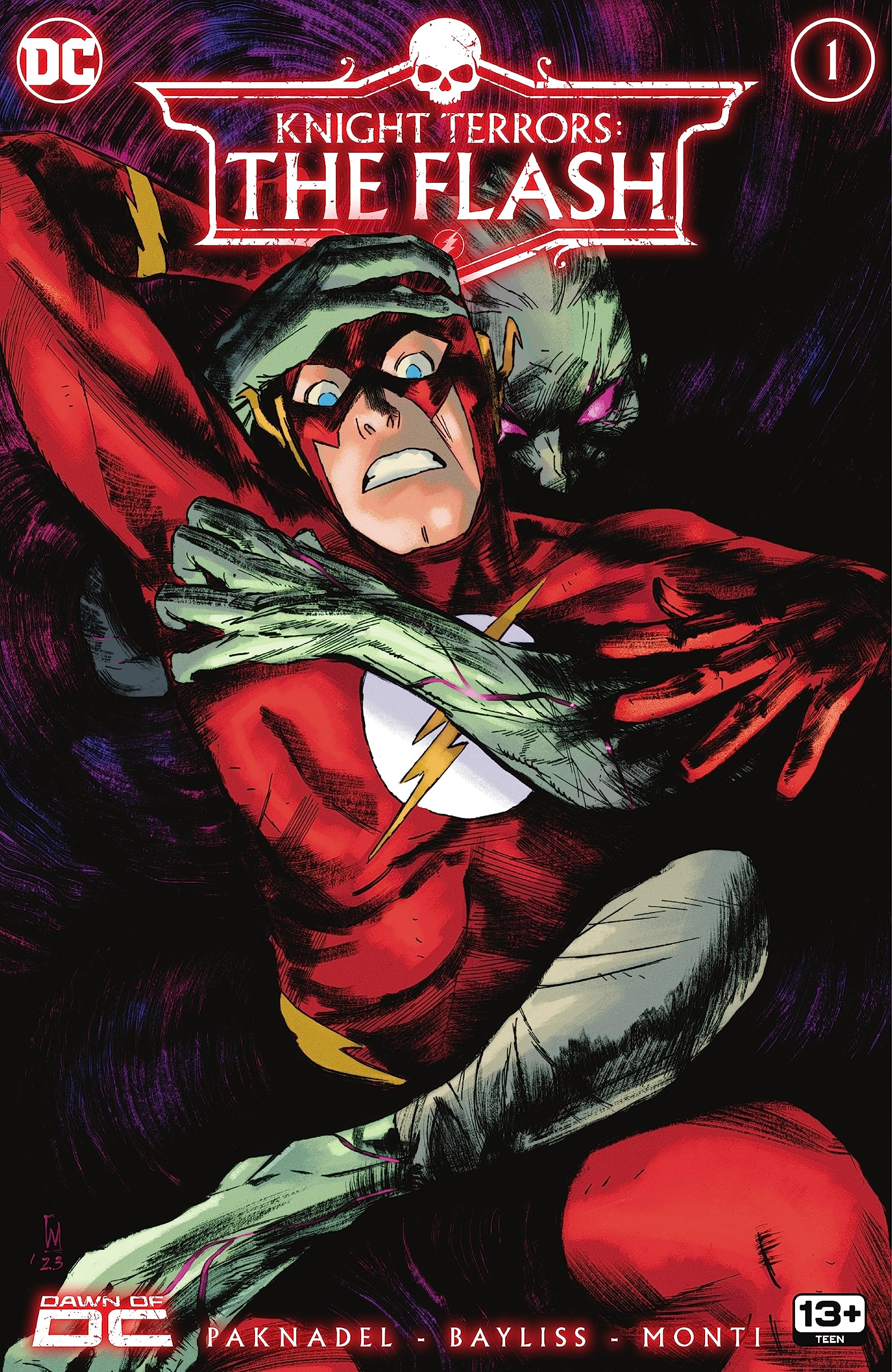 Knight Terrors: The Flash book cover 1