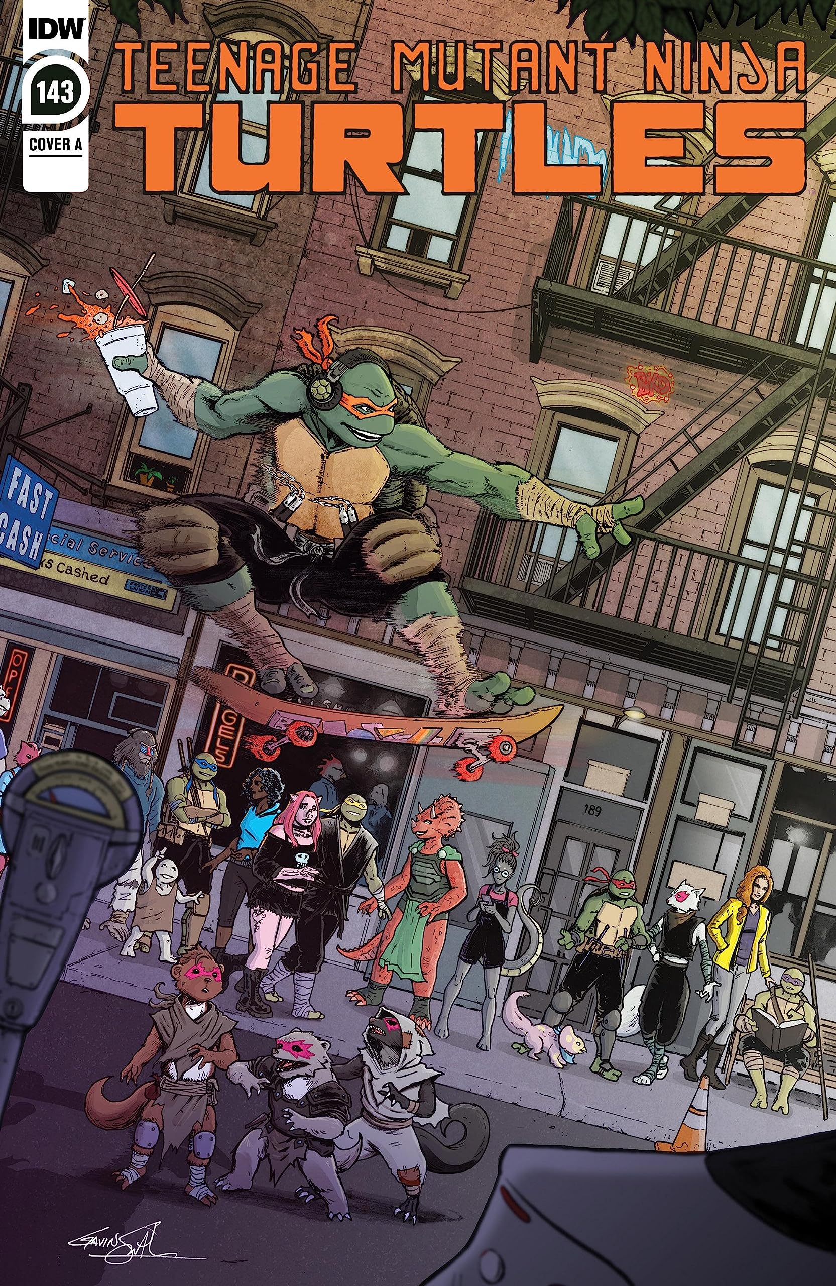 Teenage Mutant Ninja Turtles #143 book cover