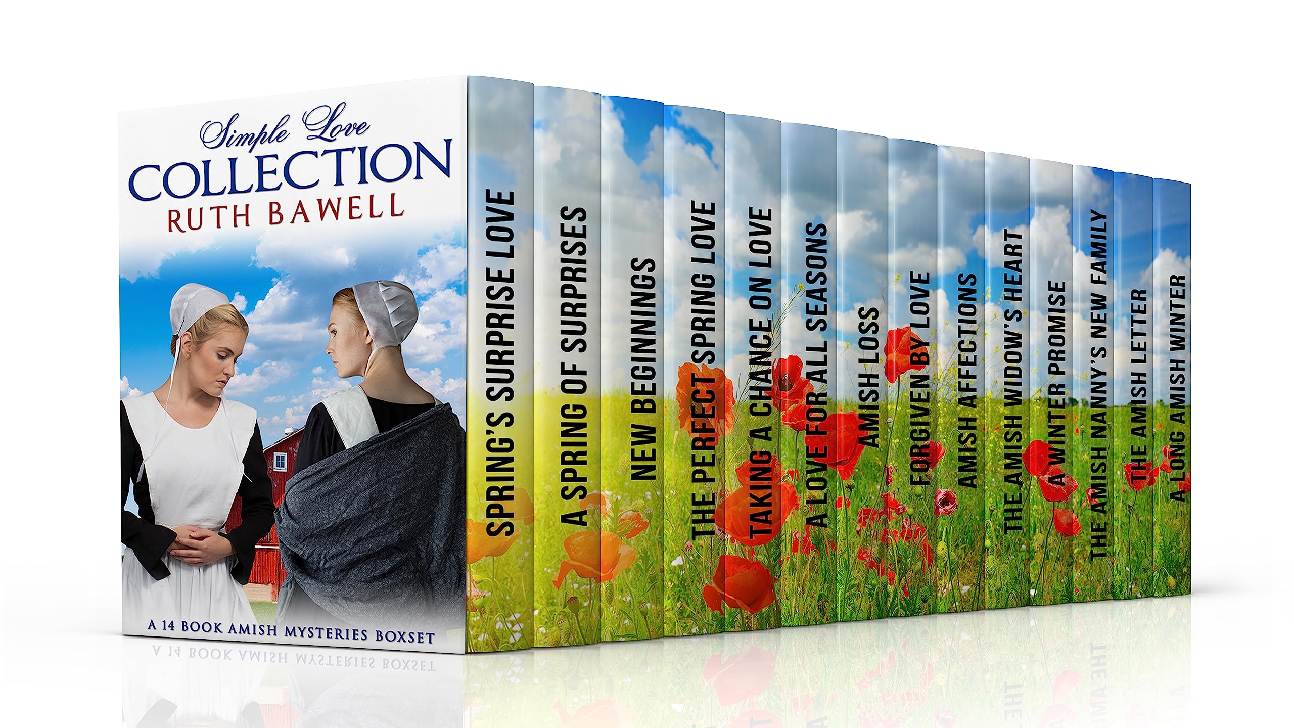 Amish Simple Love Collection: 14 Book Box Set