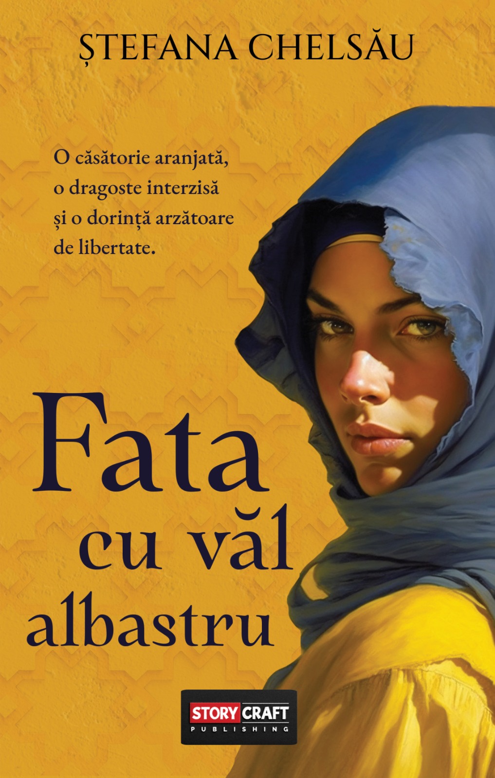 Fata cu văl albastru