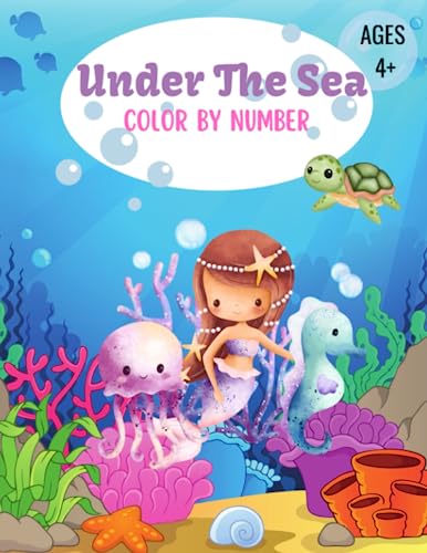 Under The Sea COLOR BY NUMBER: Coloring Book by Starri Bridges | Goodreads