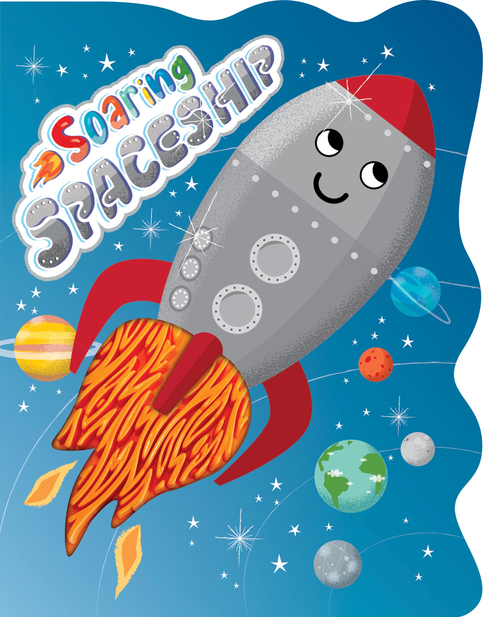 Soaring Spaceship - Touch and Feel Board Book - Sensory Board Book