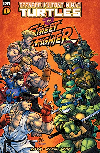 Teenage Mutant Ninja Turtles Vs. Street Fighter #1