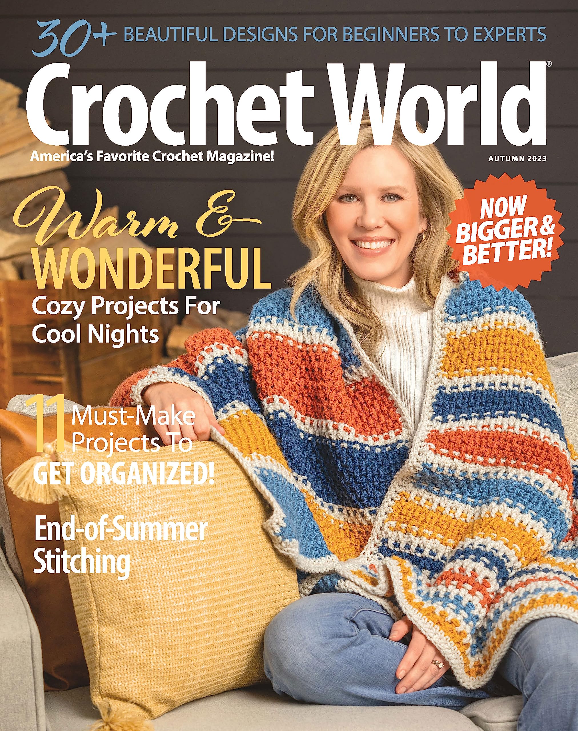 Crochet World – Autumn 2023 - Cozy Projects For Cool Nights