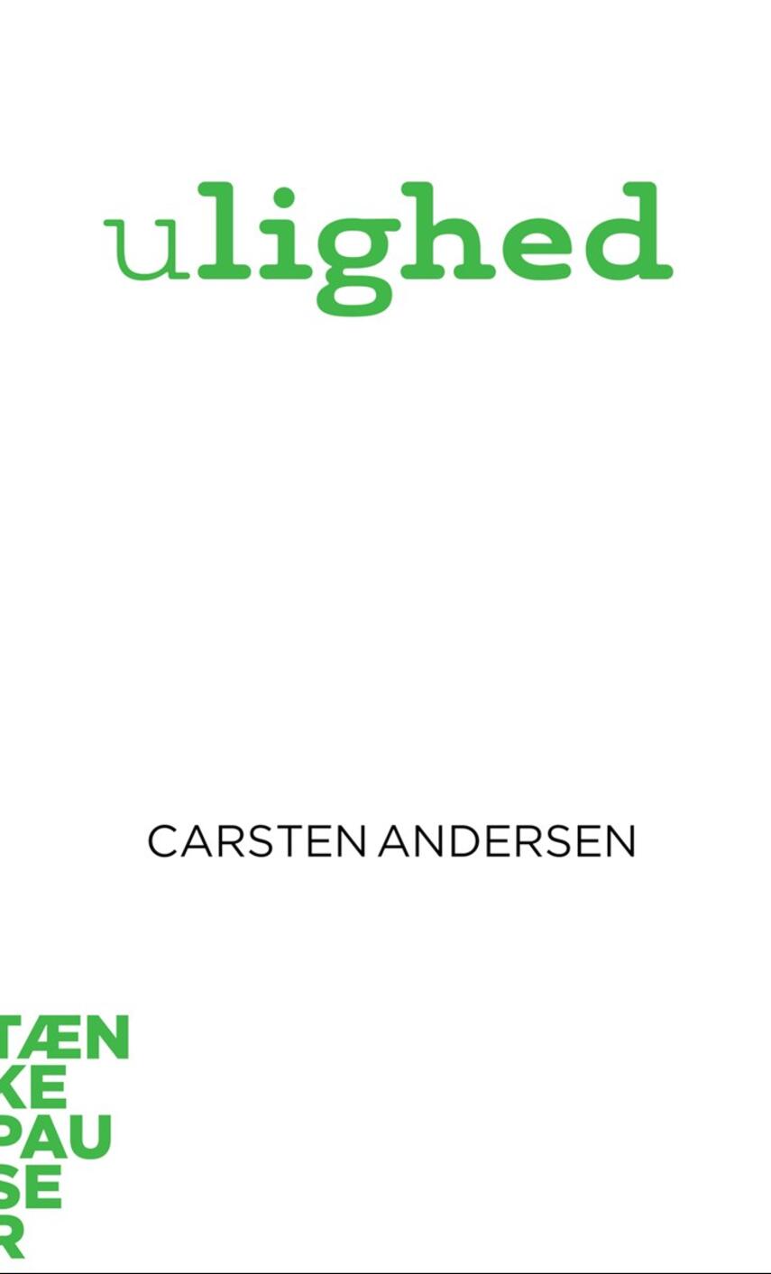 Ulighed book cover