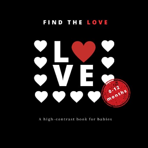 HighContrast Books about Love perfect fun at home with parents Black