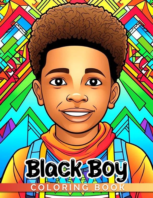 Black Boy Coloring Book Amazing And Interesting Black Guys Coloring