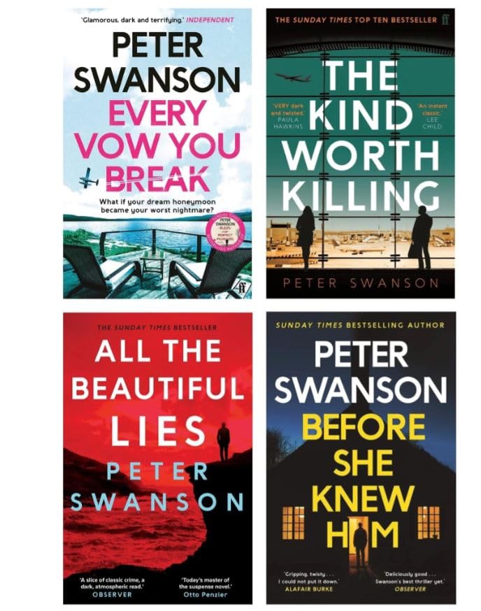Peter Swanson 4 Books Collection Set book cover