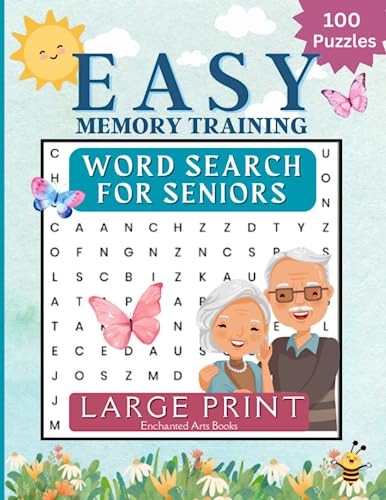 Easy Word Search in Large Print: 100 Memory Training Puzzles For