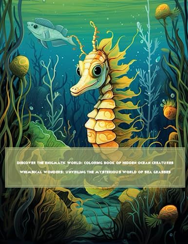 Discover the Enigmatic World: Coloring Book of Hidden Ocean Creatures