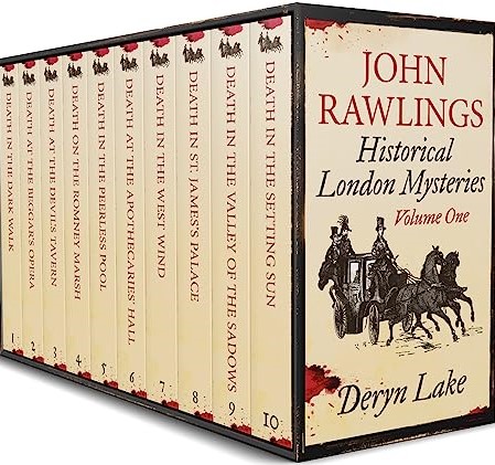 The John Rawlings Historical London Mysteries, Volume One: Books 1-10