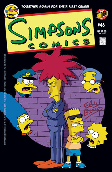 Simpsons Comics, #46 book cover