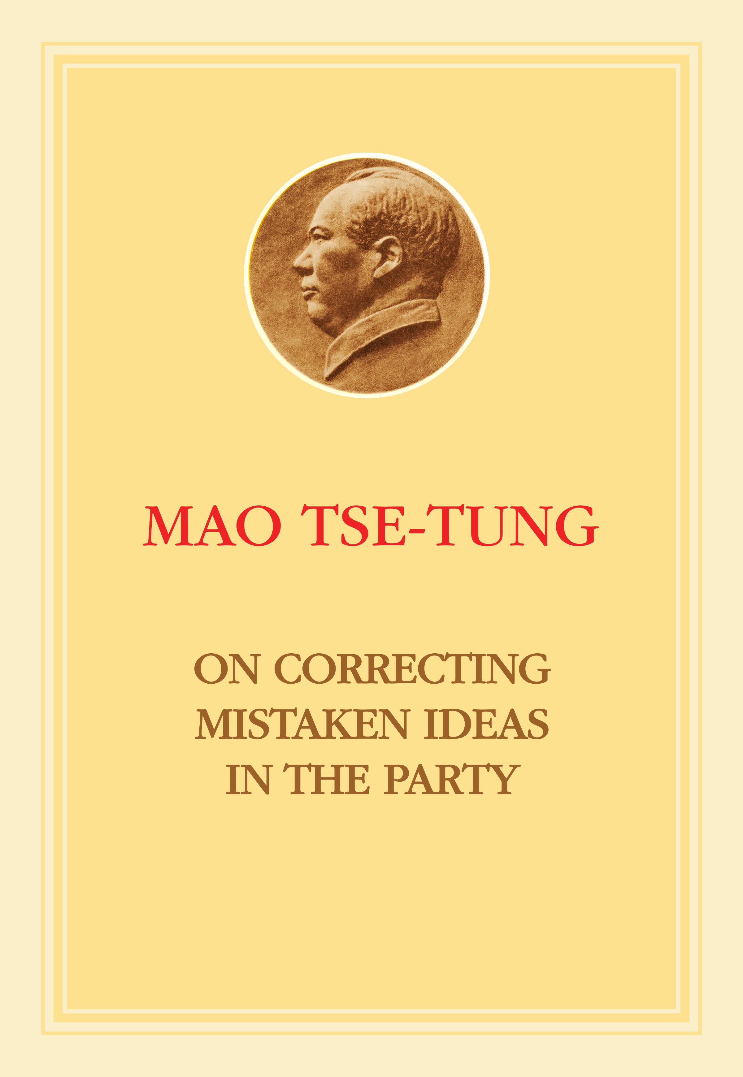 On Correcting Mistaken Ideas in the Party