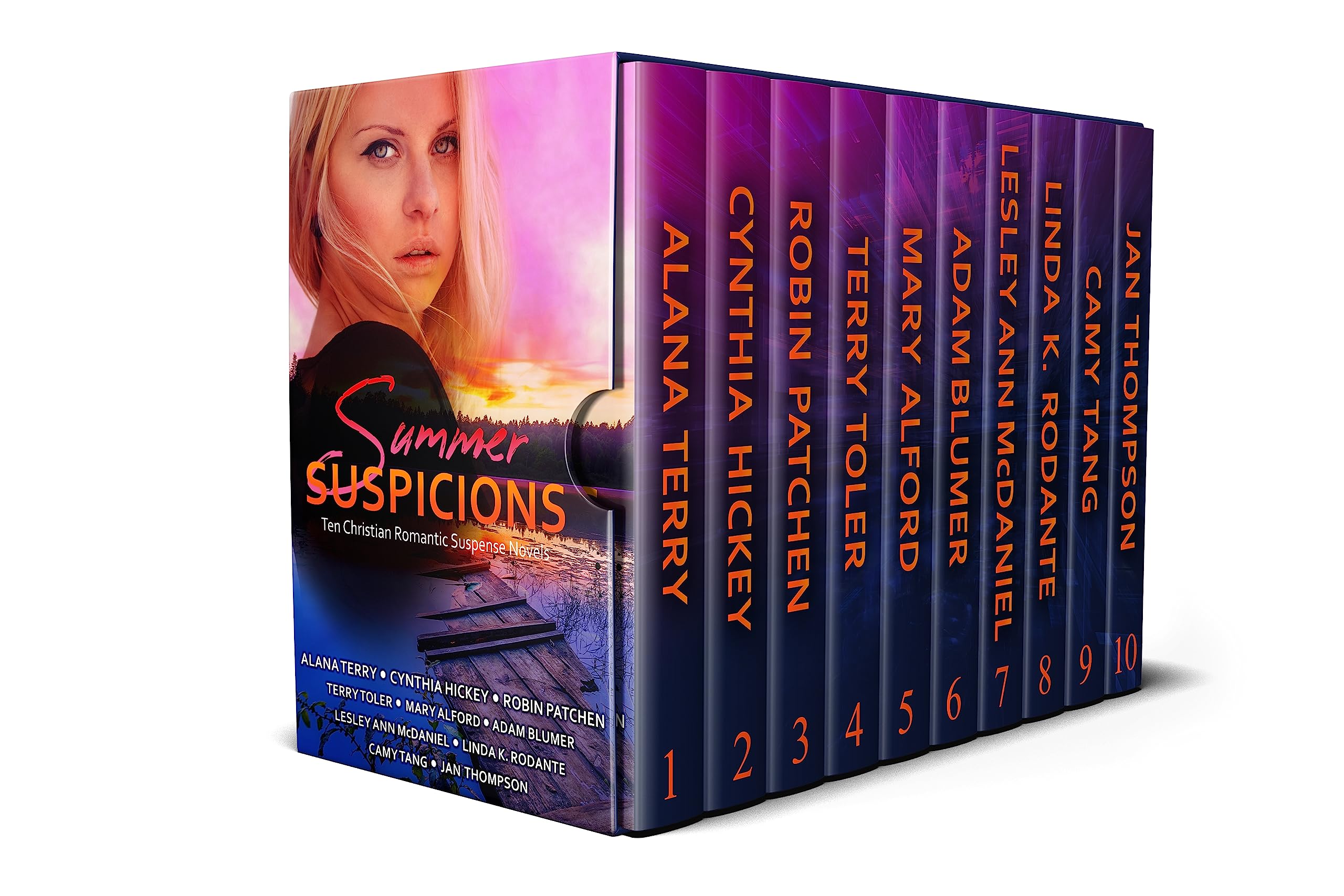 Summer Suspicions: Ten Christian Romantic Suspense Novels