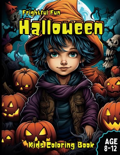 Frightful Fun Halloween Coloring Book for Kids: Sparking Imagination