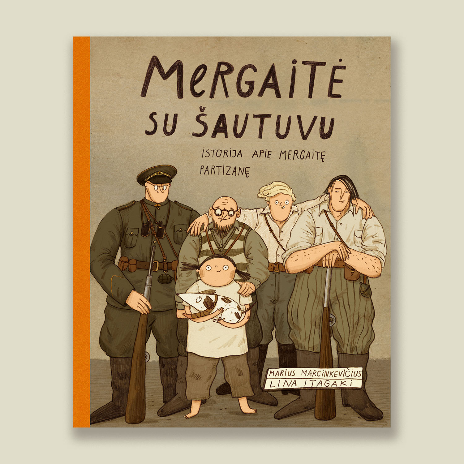 Mergaitė su šautuvu: Istorija apie mergaitę partizanę
