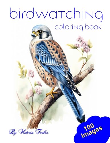 Birdwatching Coloring Book: A Tranquil Journey Through the Avian Realm ...