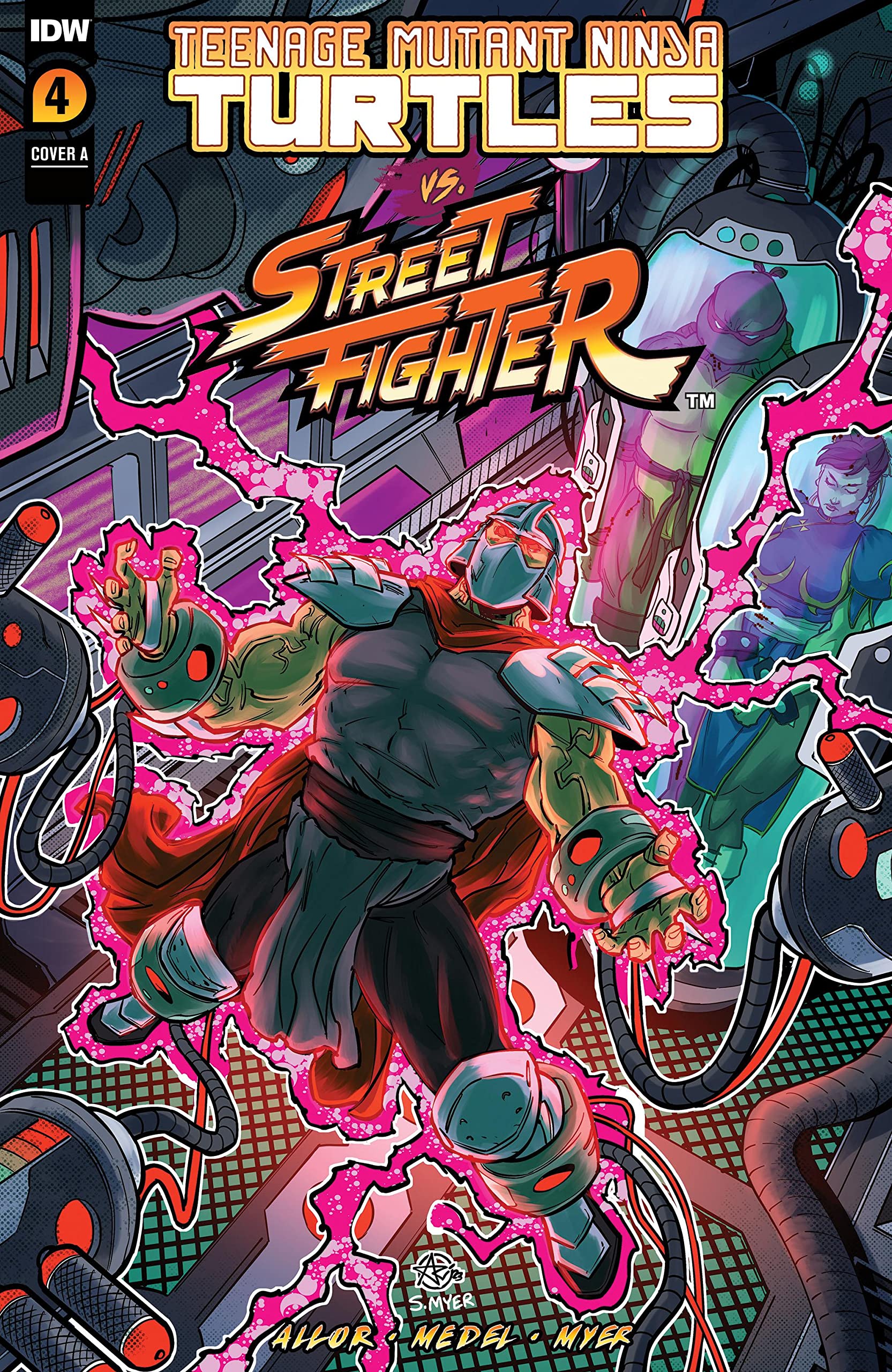 Teenage Mutant Ninja Turtles Vs. Street Fighter #4