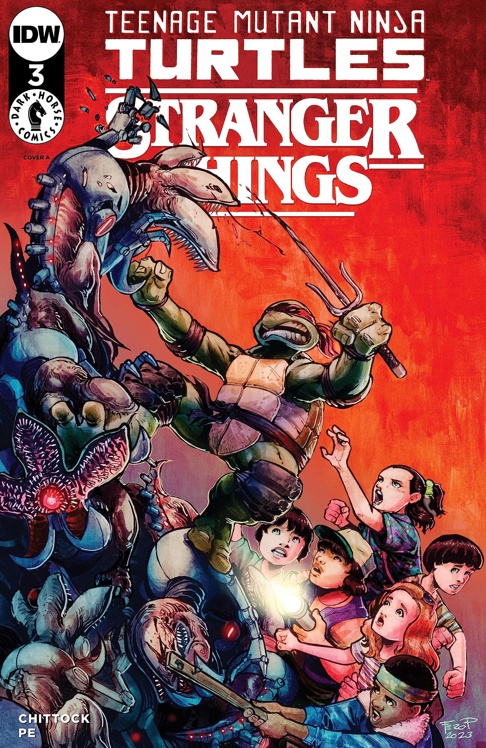Teenage Mutant Ninja Turtles x Stranger Things #3