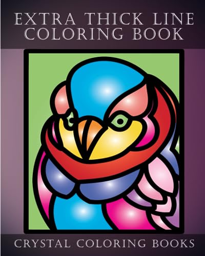 Extra Thick Line Coloring Book - 195489240 