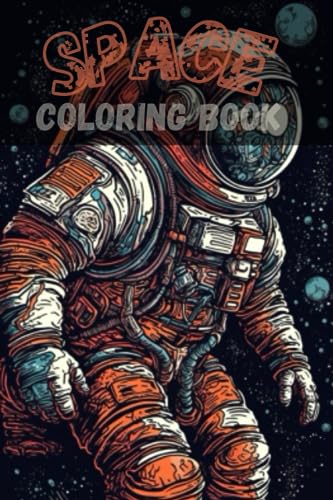 Embark on an intergalactic journey with our space-themed coloring book