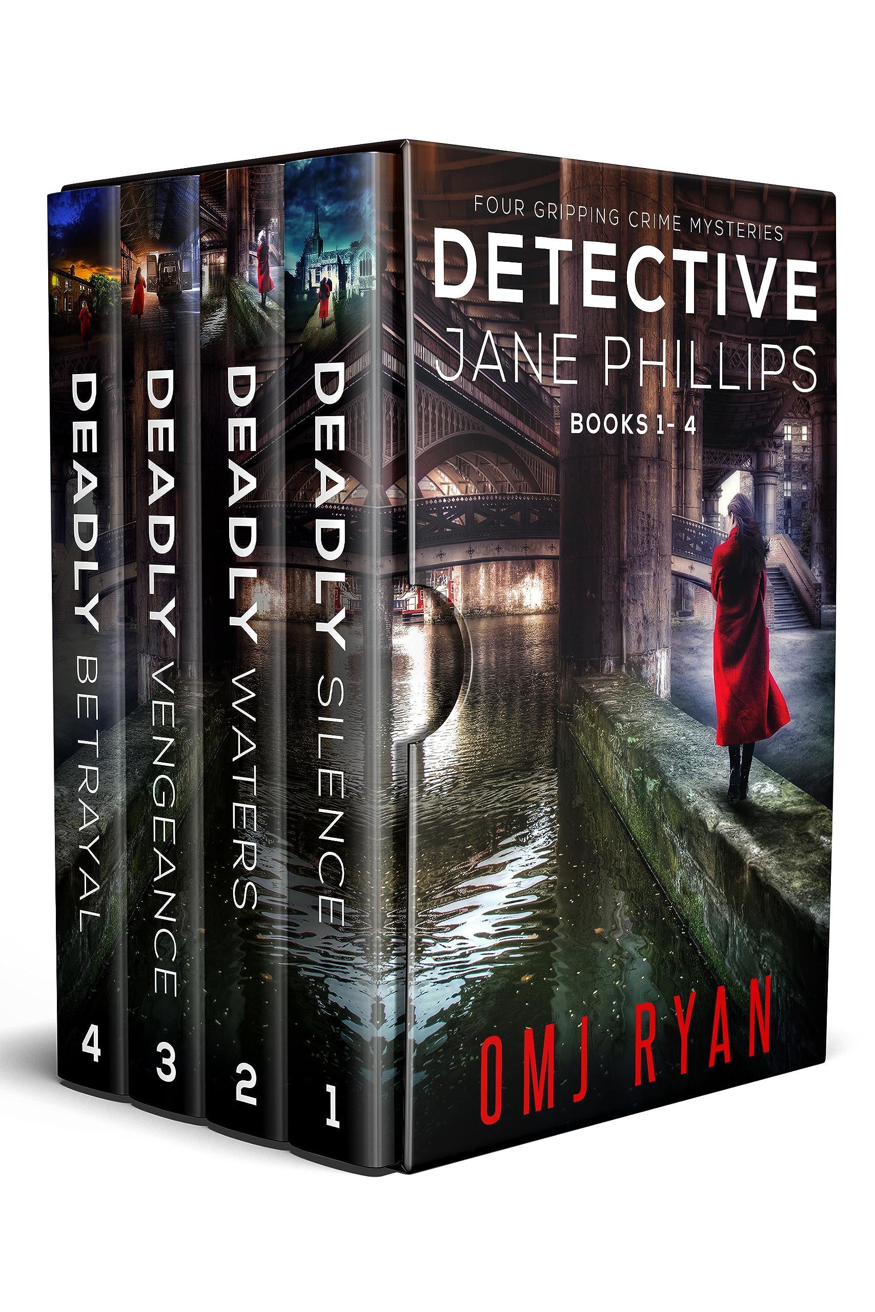 Detective Jane Phillips Box Set (Books 1 - 4): four gripping crime mysteries