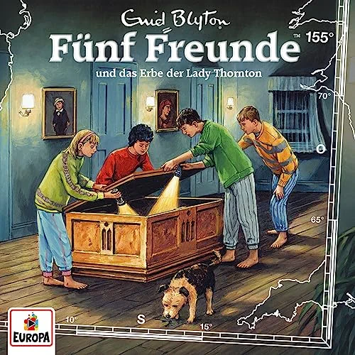 Fünf Freunde und und das Erbe der Lady Thornton book cover