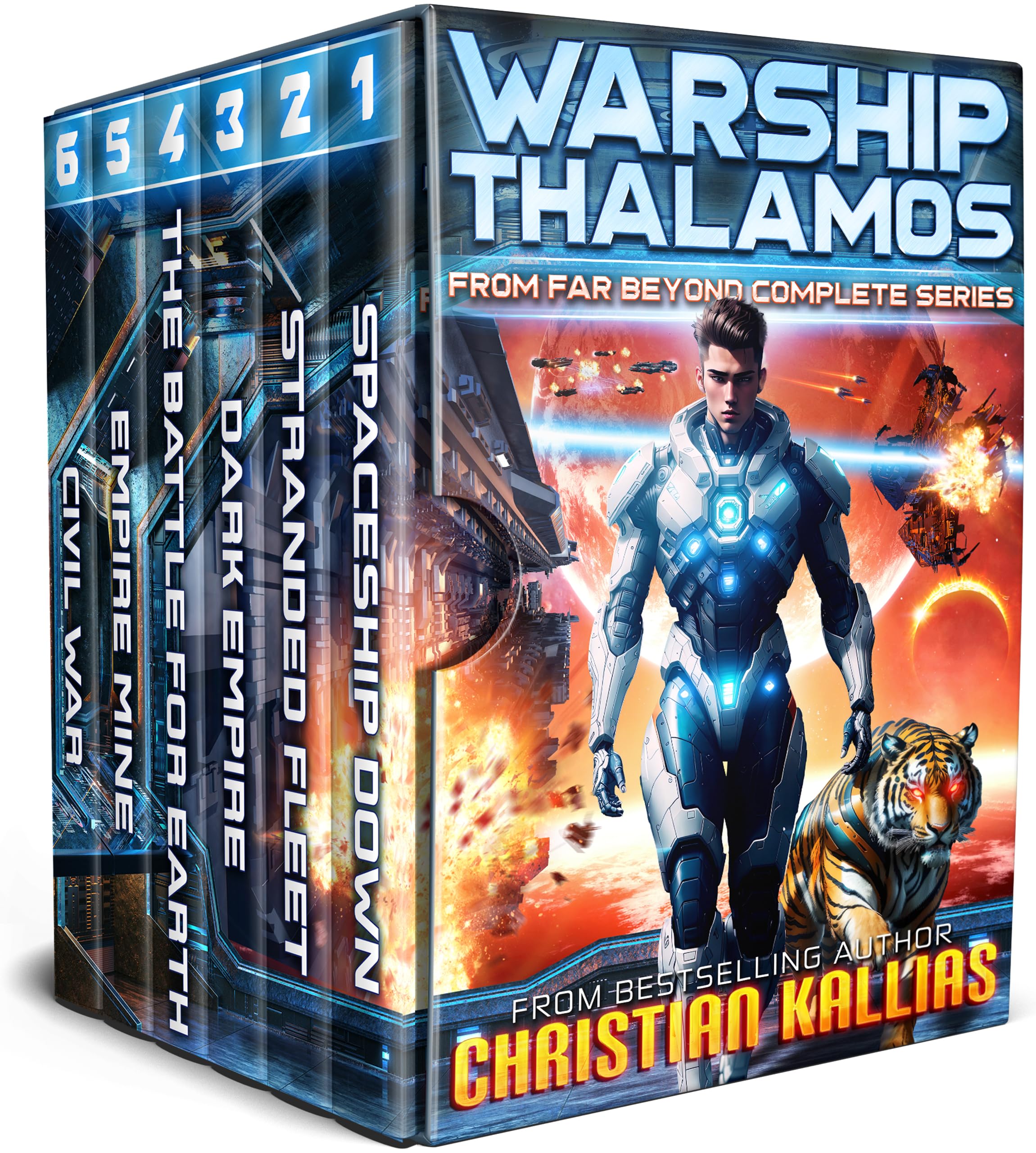 Warship Thalamos: From Far Beyond Complete Series: An Epic Space Opera / First Contact Adventure