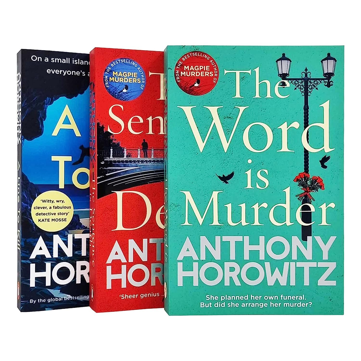 A Hawthorne and Horowitz Mystery Anthony Horowitz 3 Books Collection Set book cover