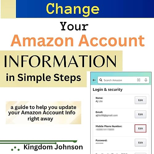 Change Your Amazon Account Information In Simple Steps A guide to