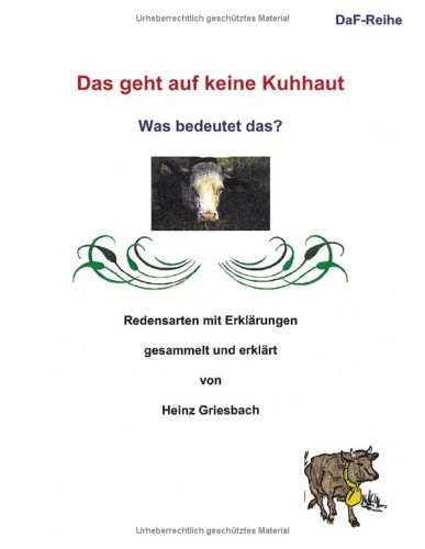 Das geht auf keine Kuhhaut. by Egbert Osterwald | Goodreads