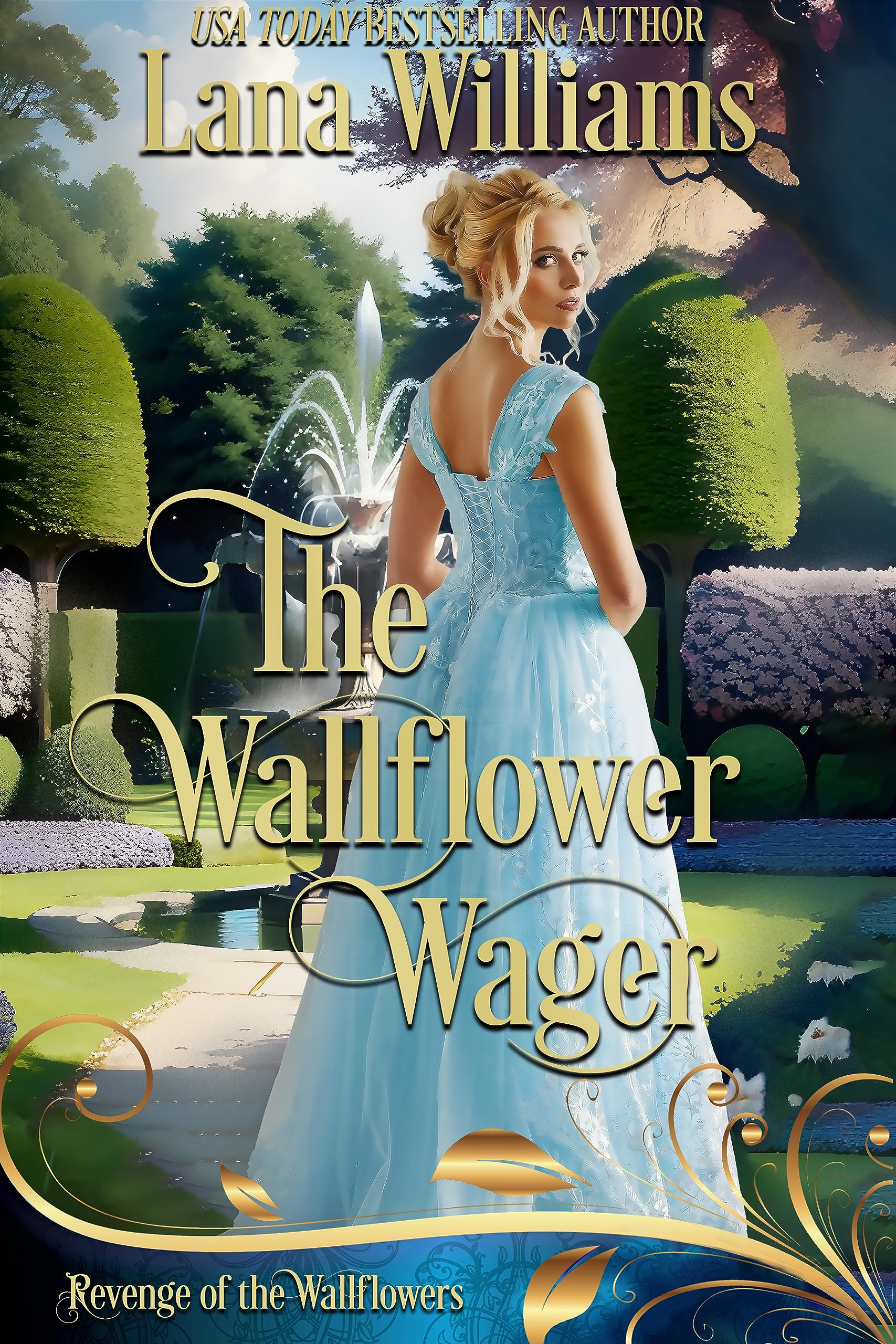 The Wallflower Wager book cover