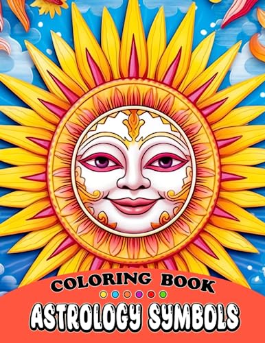Astrology Symbols Coloring Book: An Educational Coloring Book for Kids ...