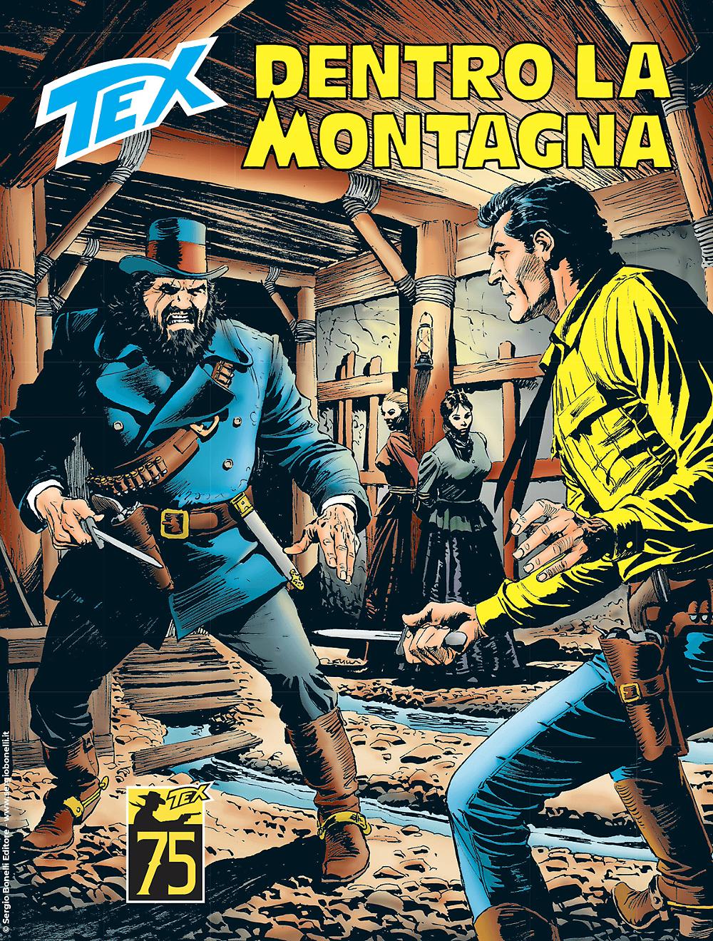 Tex n. 754: Dentro la montagna