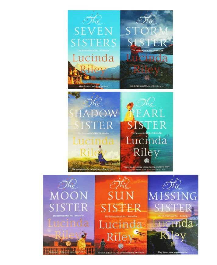 The Seven Sisters By Lucinda Riley 7 Books Collection Set by Lucinda