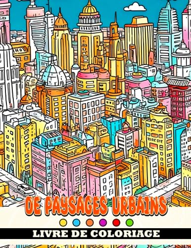 Illustration D'un Paysage Urbain Moderne Dans Un Livre Ouvert