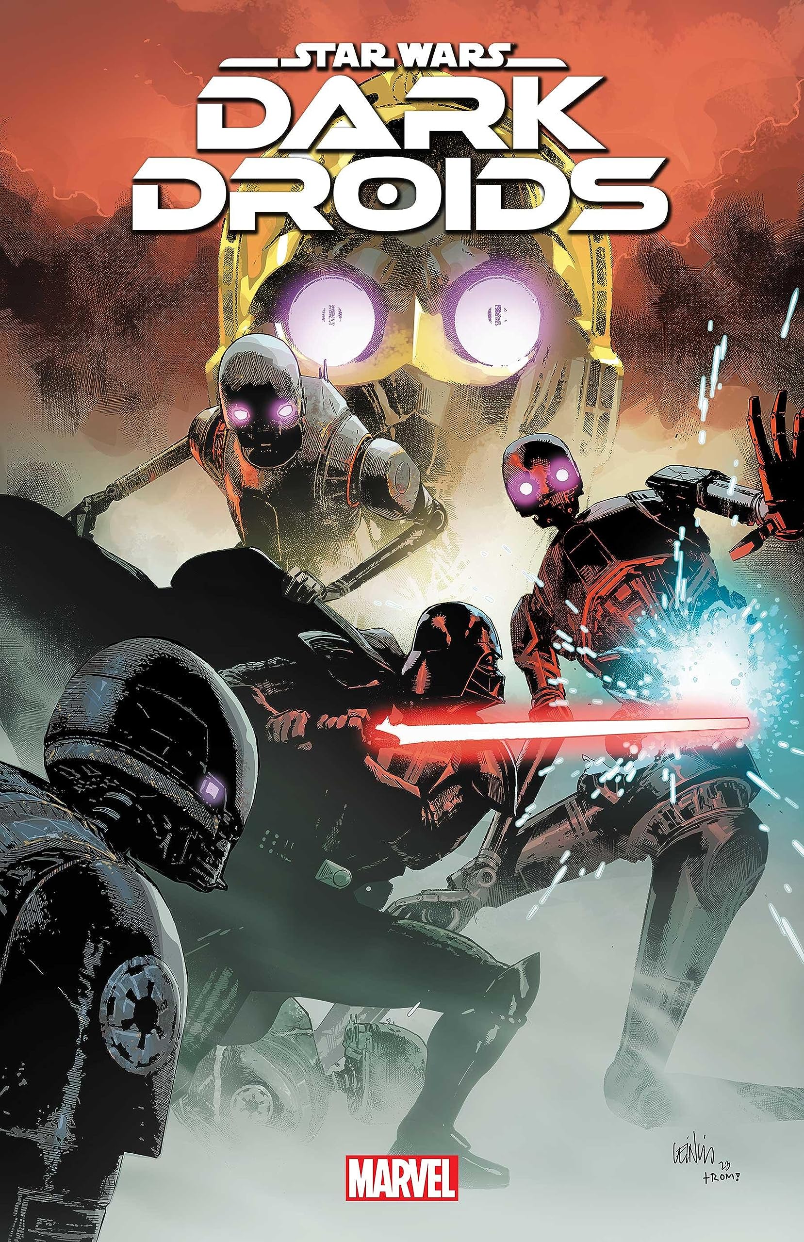 Star Wars: Dark Droids (Single Issues) book cover 3