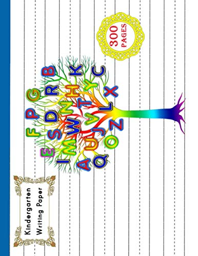 Kindergarten Writing Paper Landscape: Handwriting Practice Paper for ...