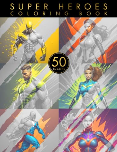 Superheroes Coloring Book by Robert Chandler | Goodreads