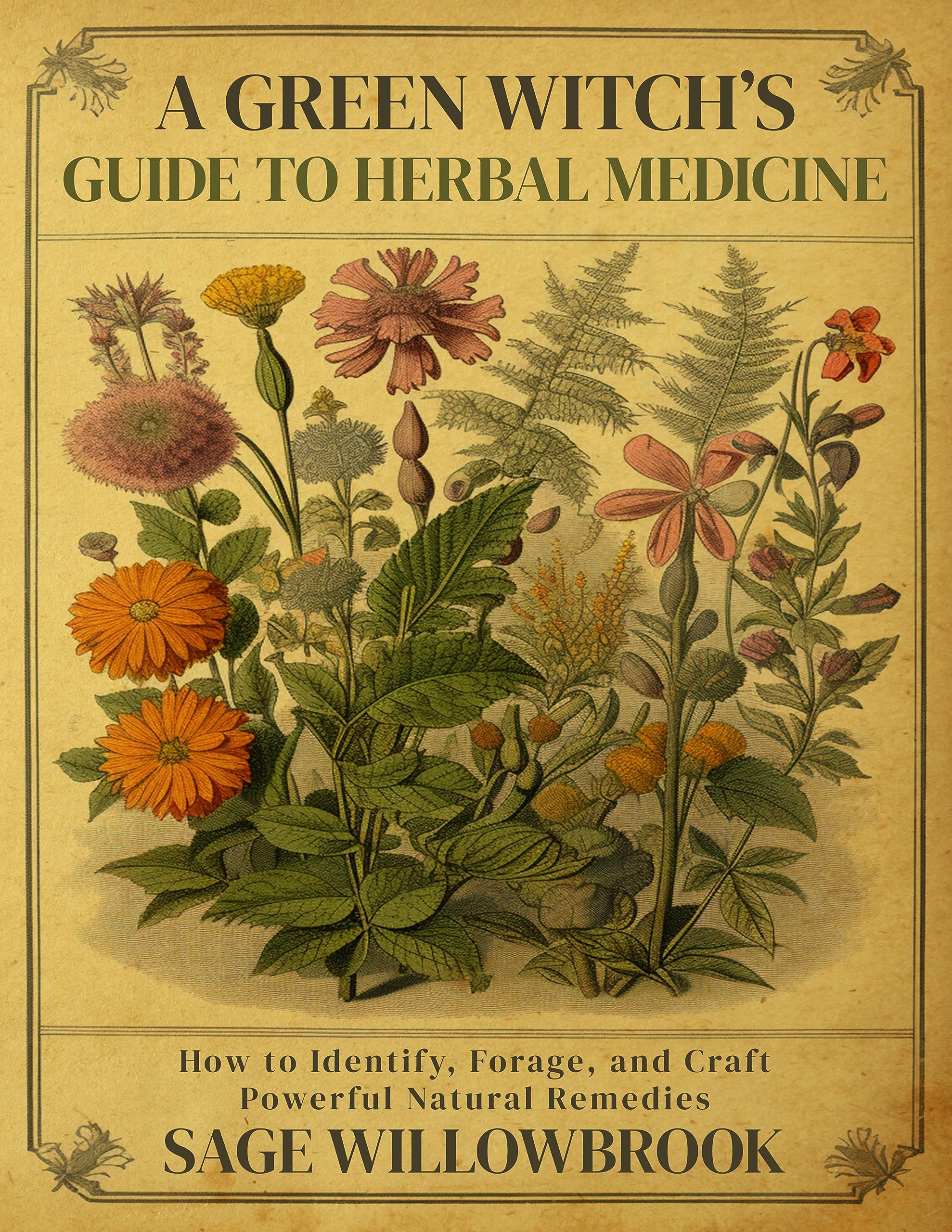 A Green Witch’s Guide to Herbal Medicine: How to Identify, Forge, and Craft Powerful Natural Remedies