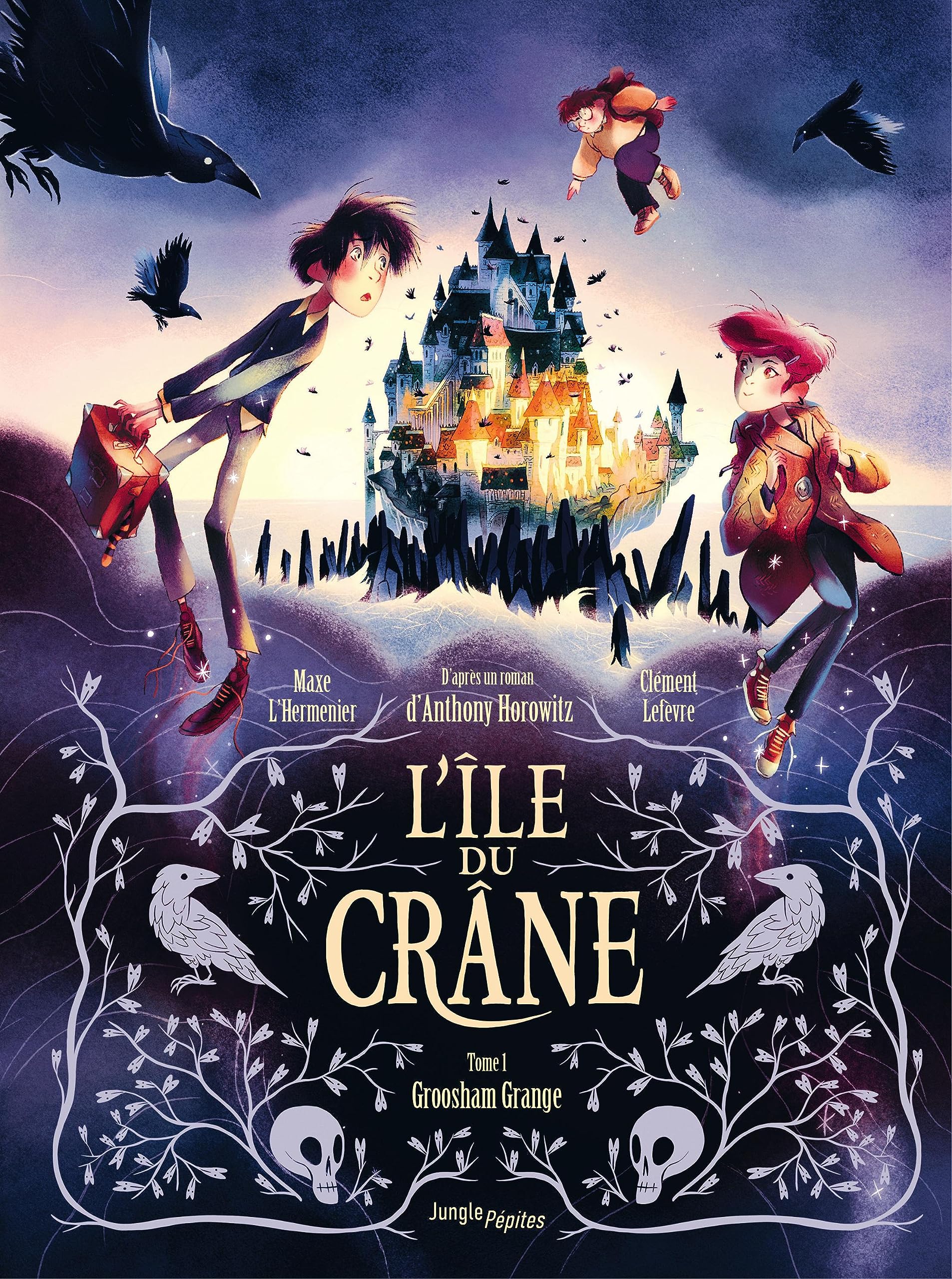 L'île du crâne - Tome 1 - Groosham Grange book cover