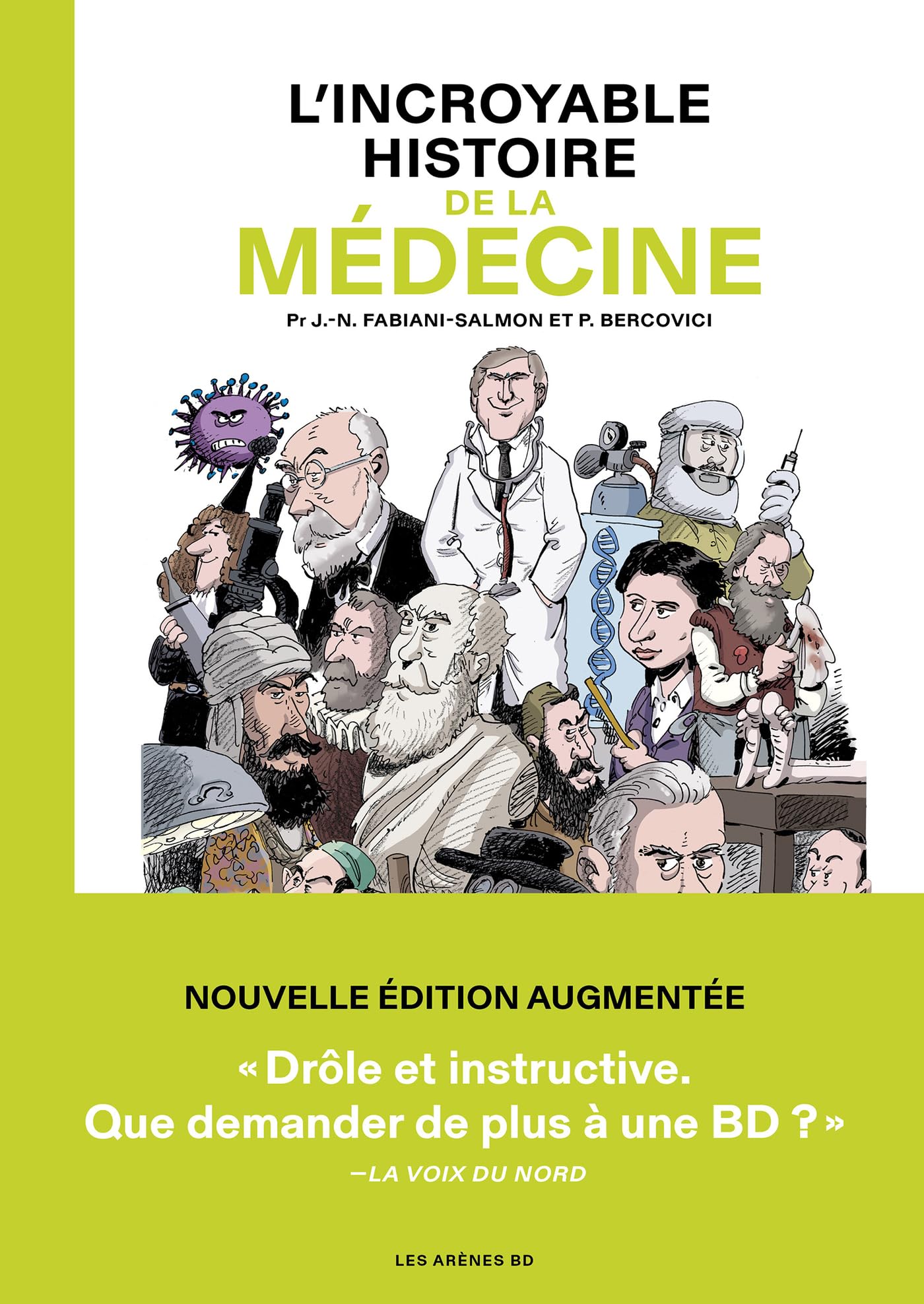 L'Incroyable histoire de la médecine book cover