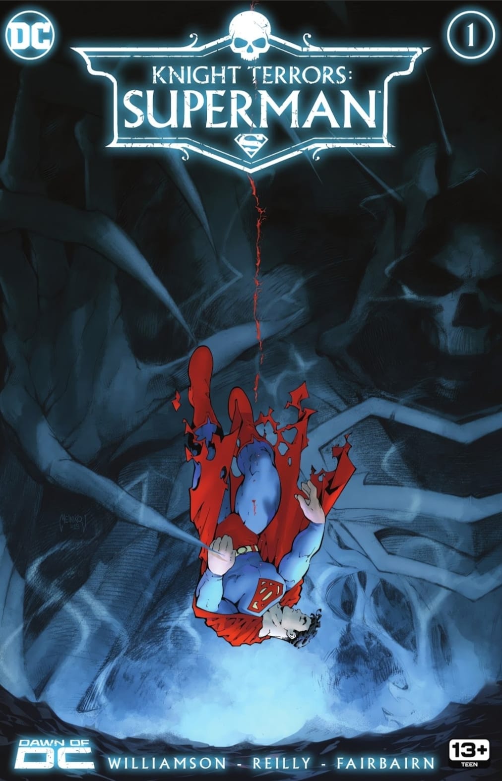 Knight Terrors: Superman book cover 1