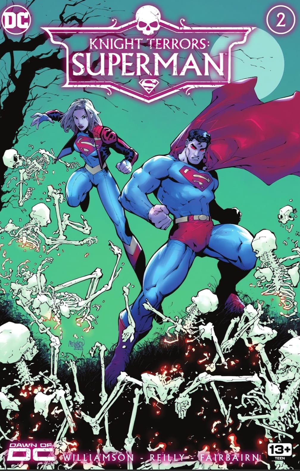 Knight Terrors: Superman book cover 2