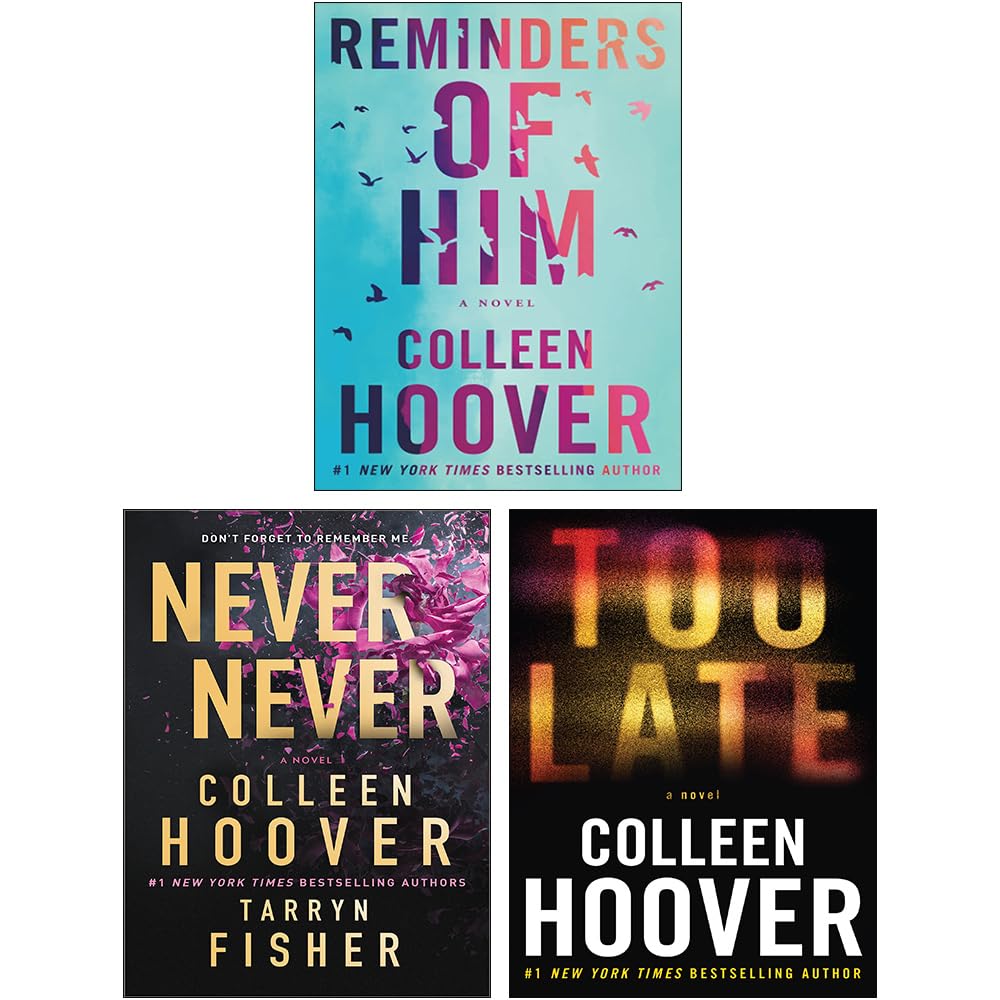 Colleen Hoover 3 Books Collection Set book cover